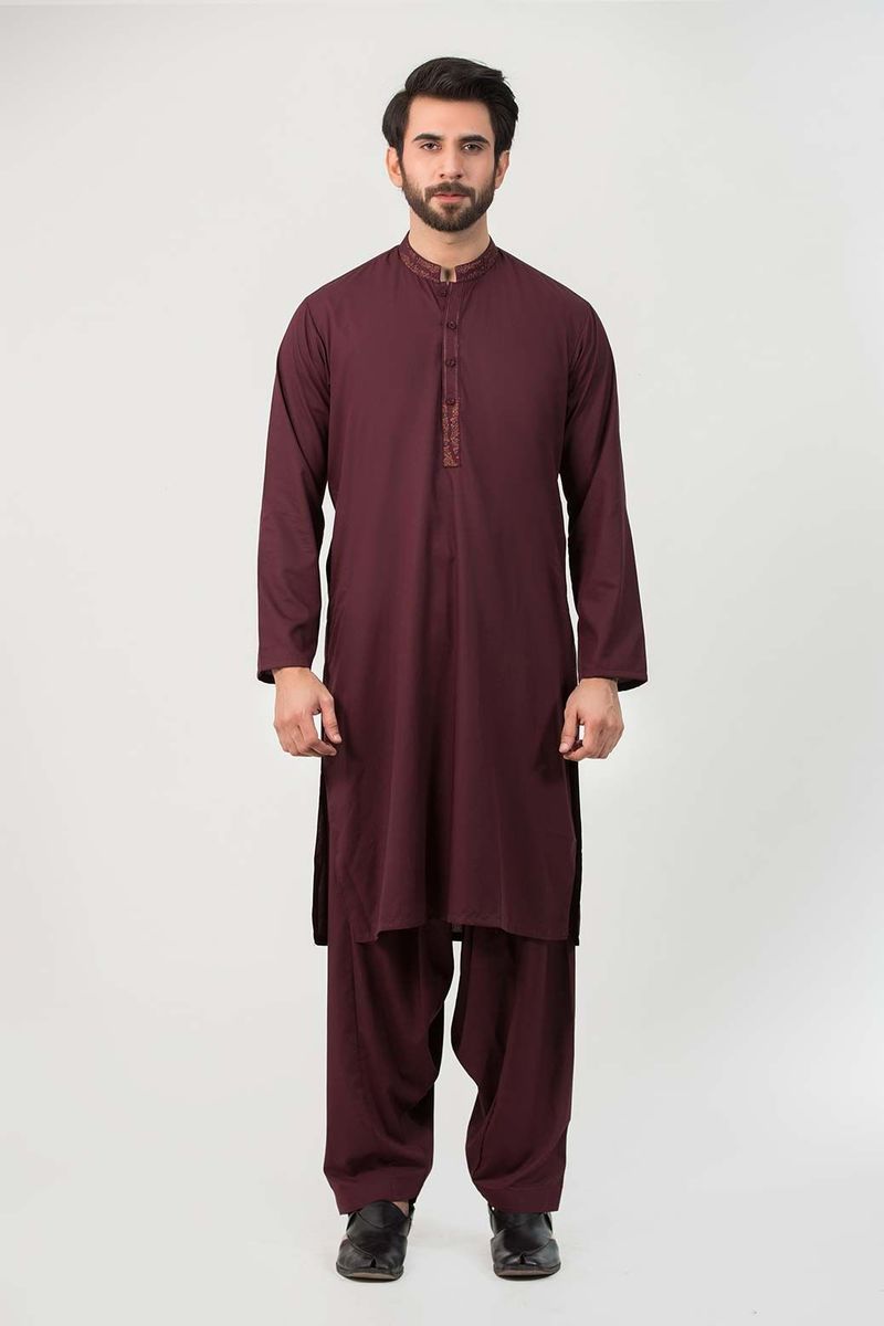 Mehroon Kurta